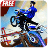 警察自行车特技游戏下载