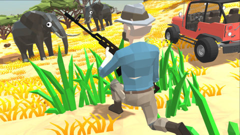 非洲草原狩猎游戏